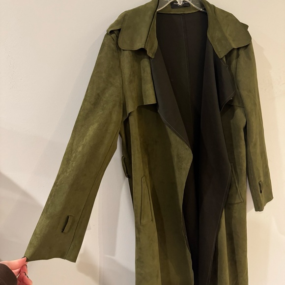 SOLD few moda trench coat - Picture 2 of 6